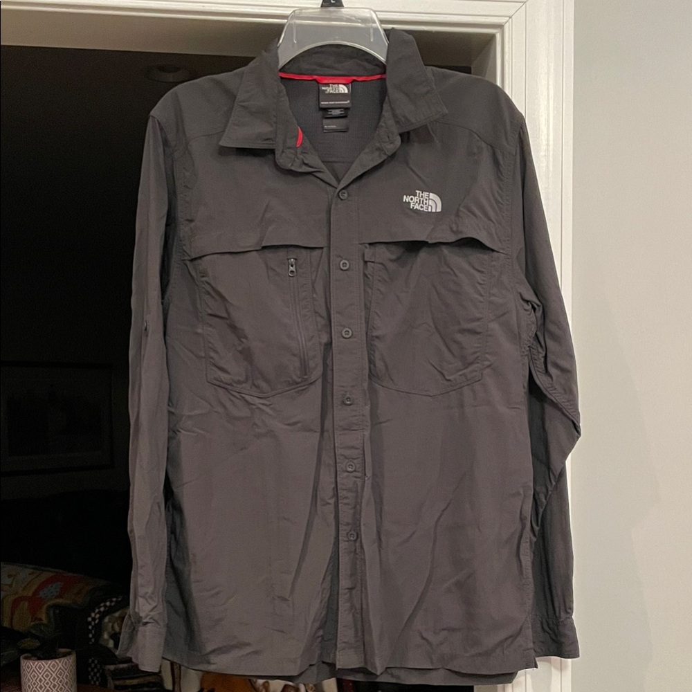 The North Face Men's Dark Gray Shirt Jacket